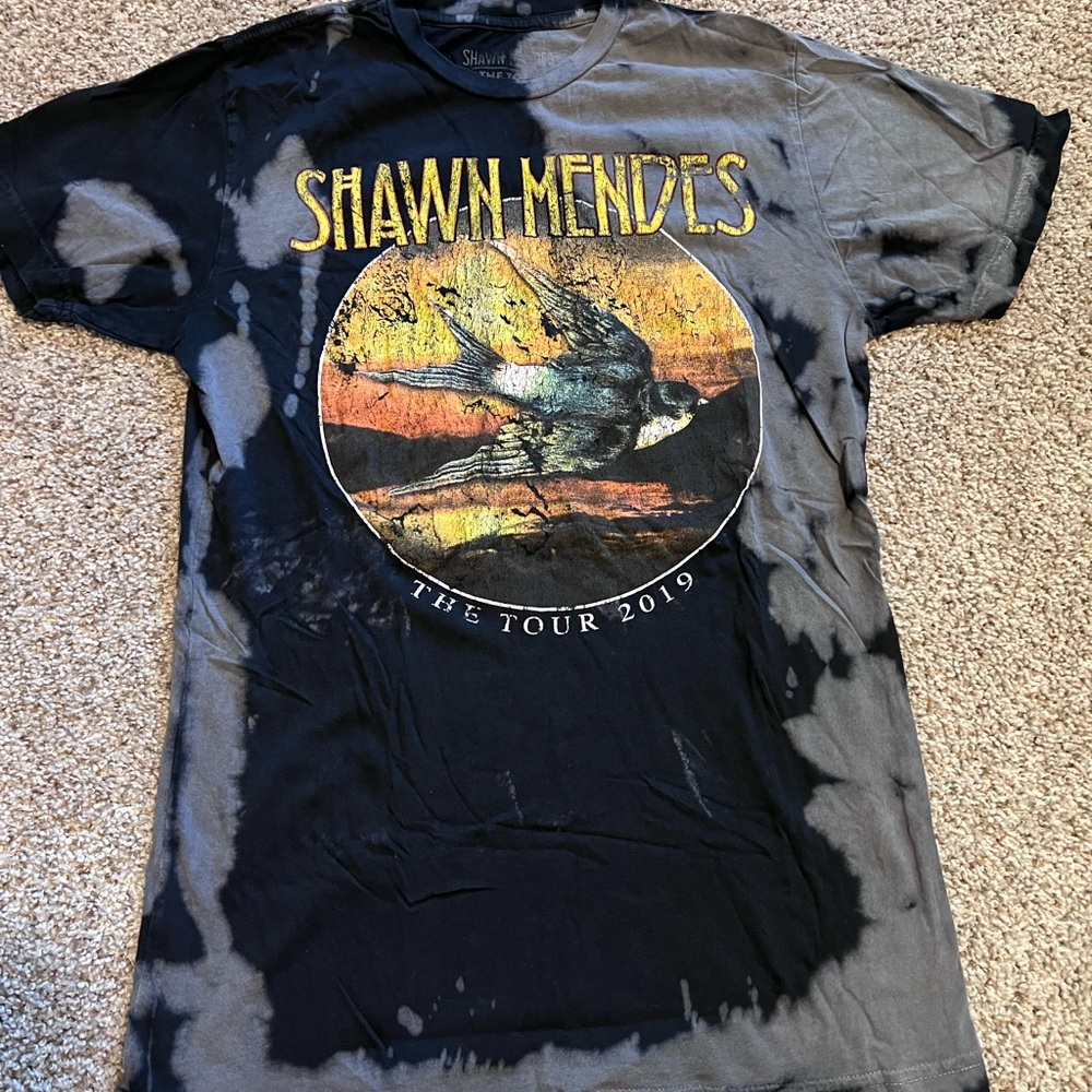 Shawn Mendes The Tour 2019 Acid Wash Tee